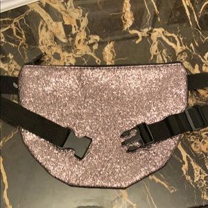 NWOT gunmetal fanny pack
